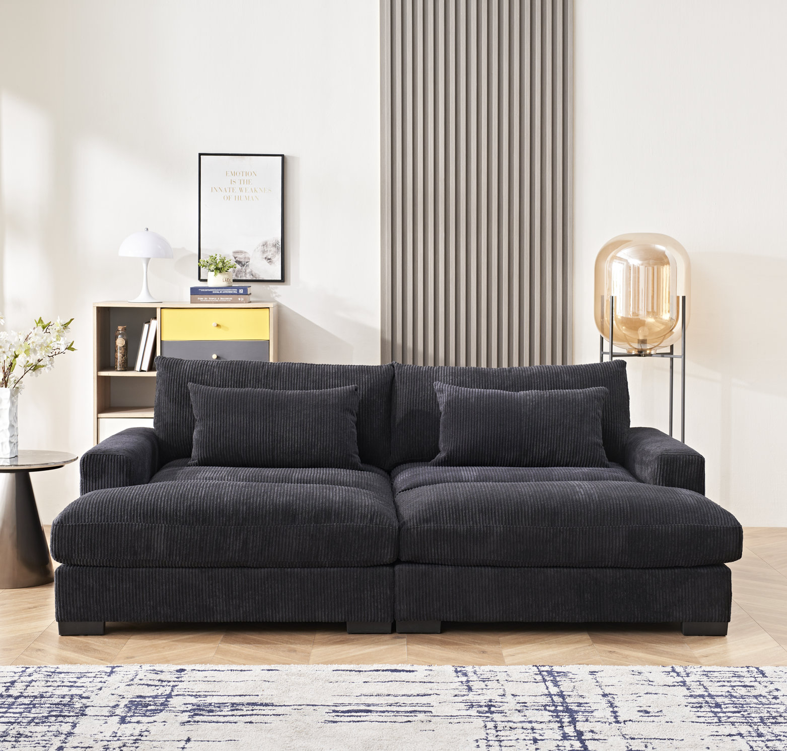 Latitude Run 54 Depth Deep Seated Sofa Reviews Wayfair